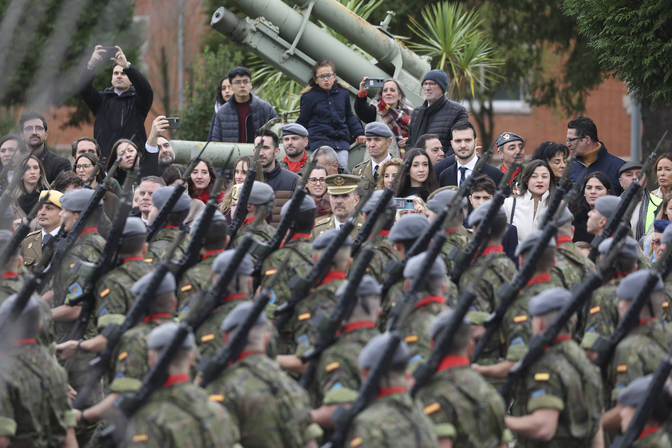 Cabo Noval celebra la Inmaculada, patrona de Infantería