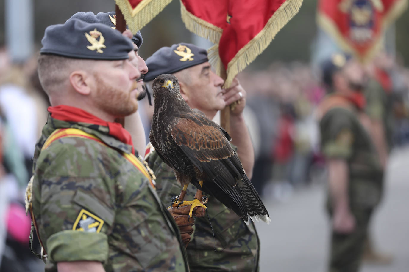 Cabo Noval celebra la Inmaculada, patrona de Infantería