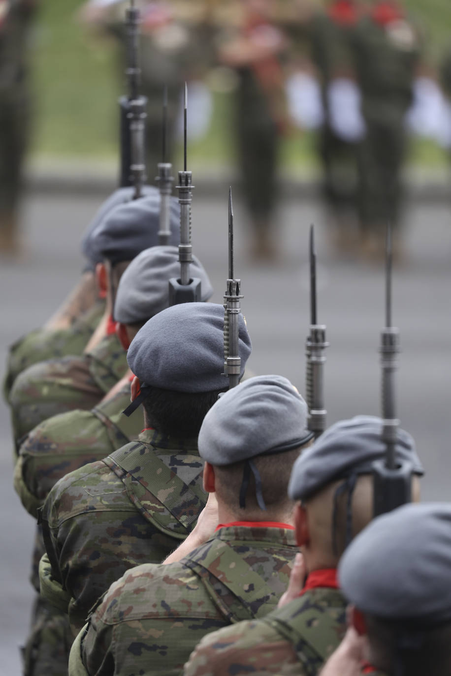 Cabo Noval celebra la Inmaculada, patrona de Infantería