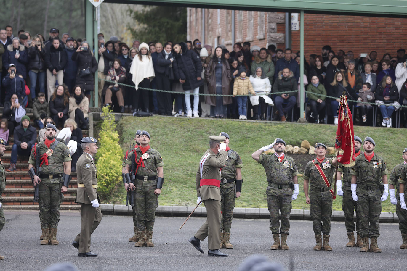 Cabo Noval celebra la Inmaculada, patrona de Infantería