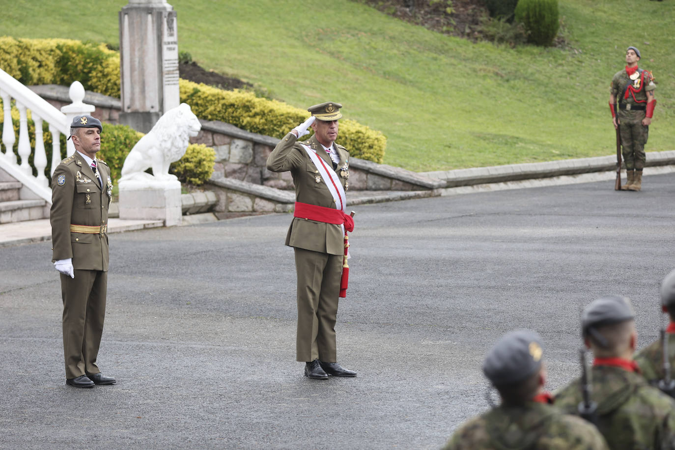 Cabo Noval celebra la Inmaculada, patrona de Infantería