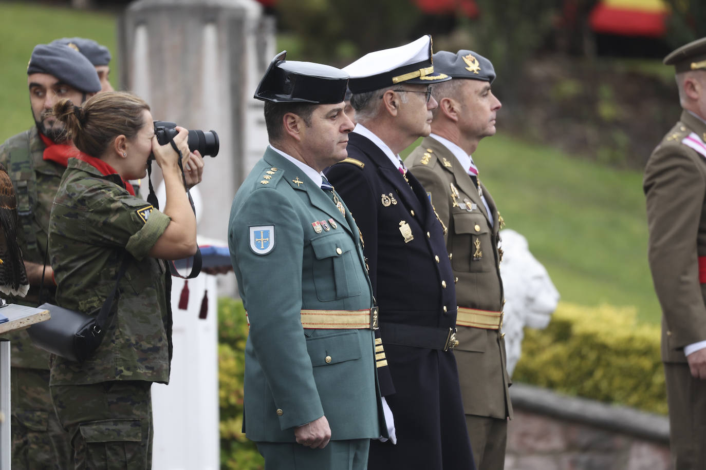 Cabo Noval celebra la Inmaculada, patrona de Infantería