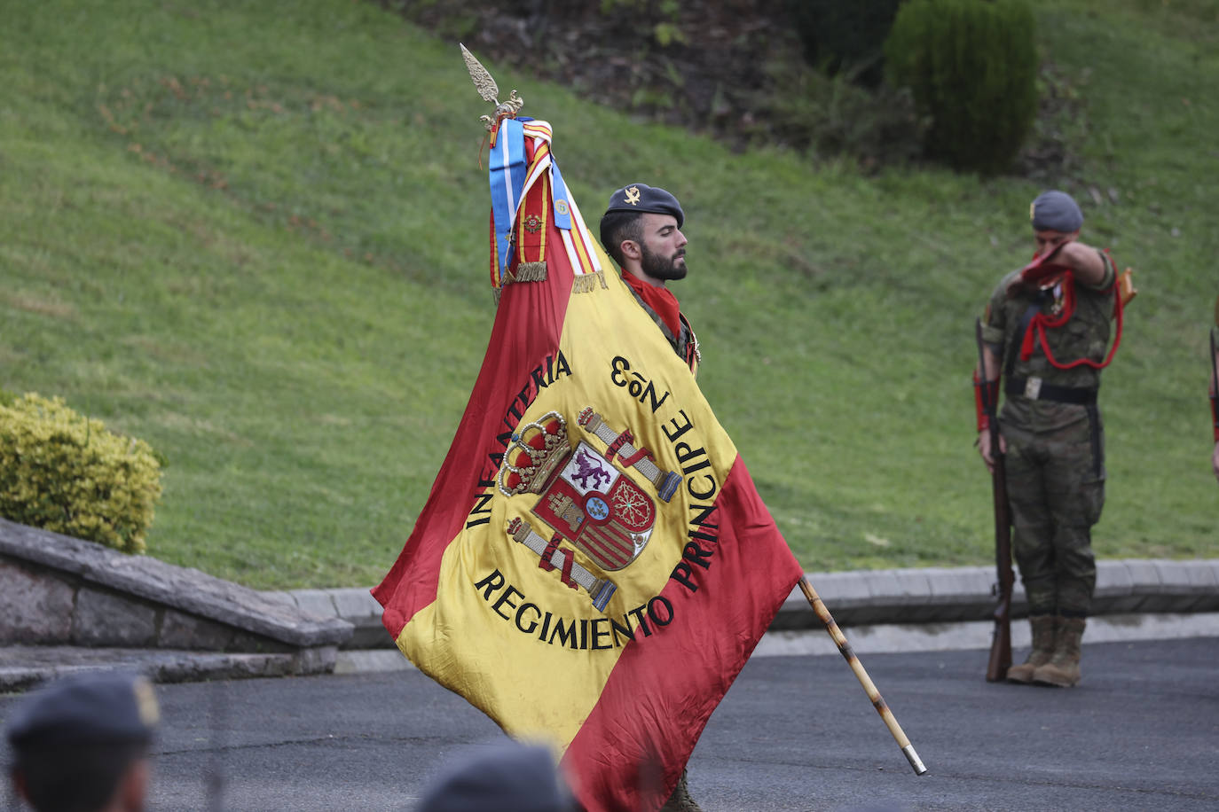 Cabo Noval celebra la Inmaculada, patrona de Infantería