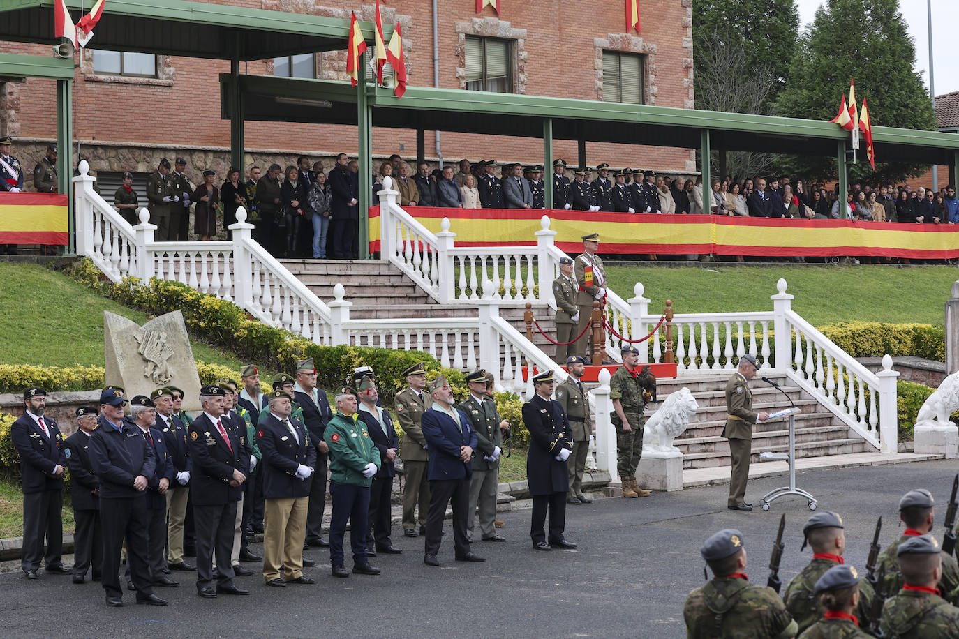 Cabo Noval celebra la Inmaculada, patrona de Infantería