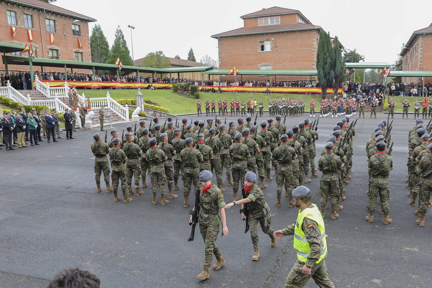 Cabo Noval celebra la Inmaculada, patrona de Infantería