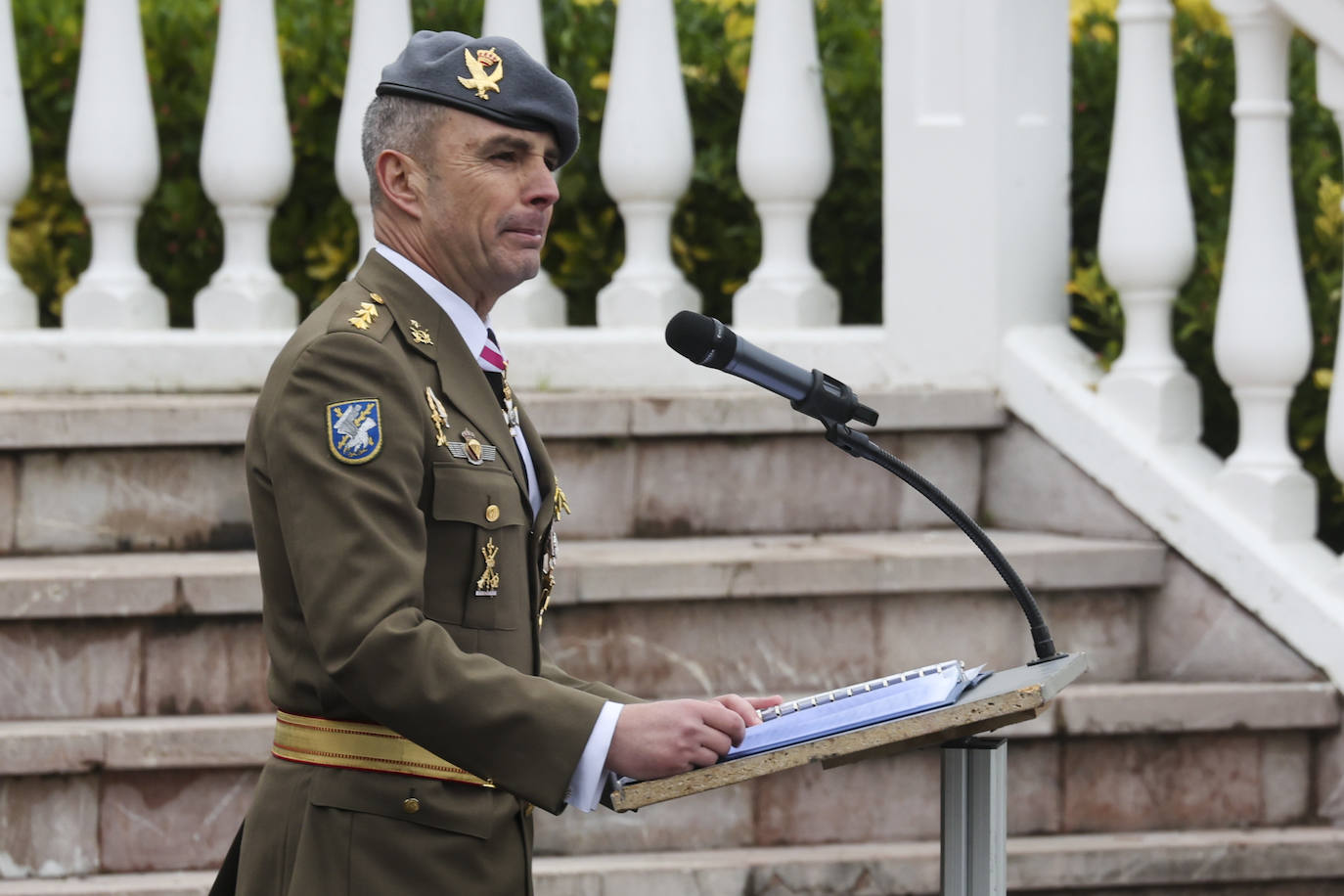 Cabo Noval celebra la Inmaculada, patrona de Infantería