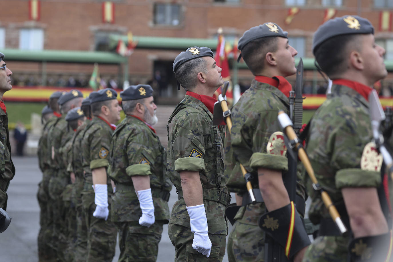 Cabo Noval celebra la Inmaculada, patrona de Infantería