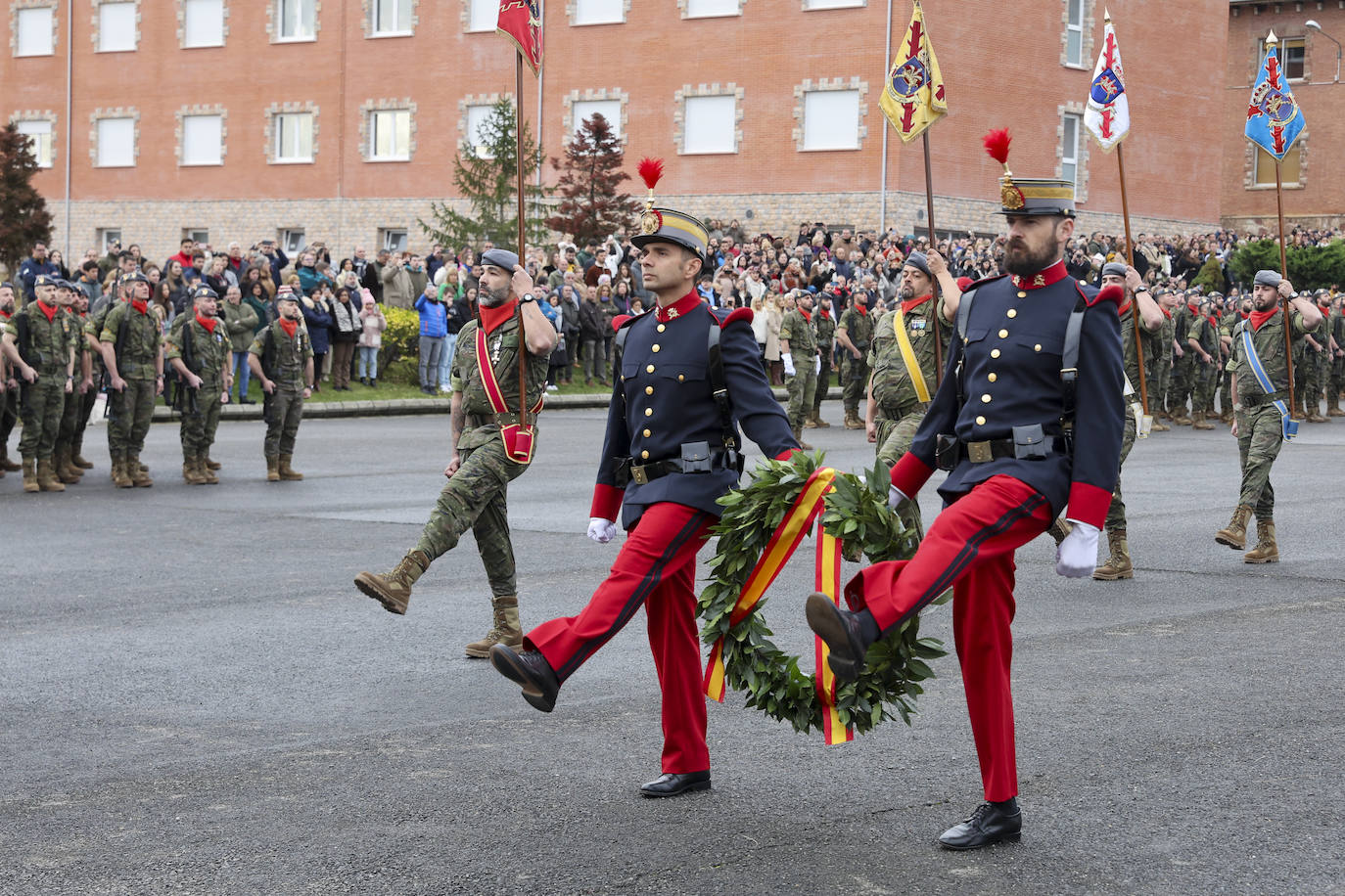 Cabo Noval celebra la Inmaculada, patrona de Infantería