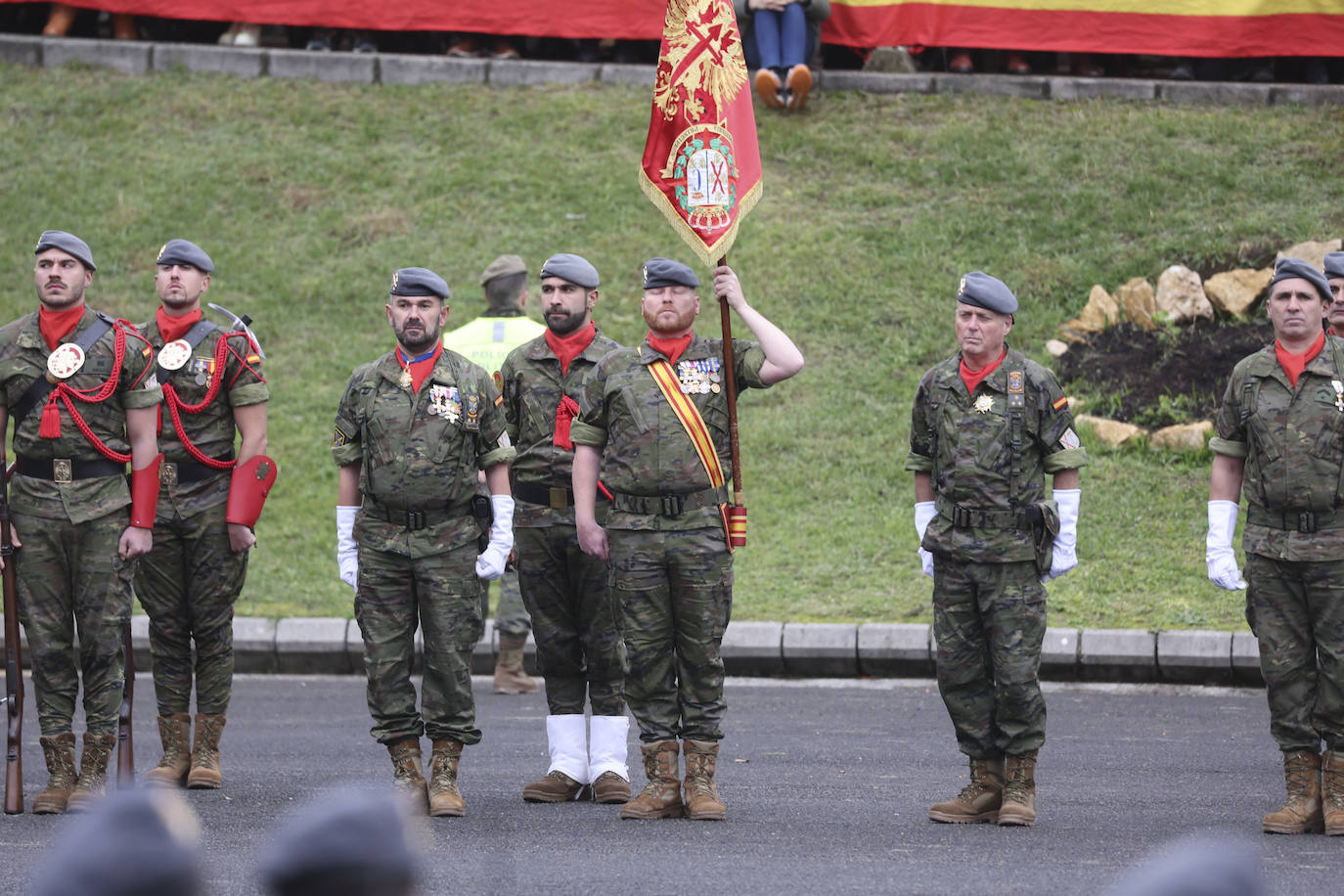 Cabo Noval celebra la Inmaculada, patrona de Infantería