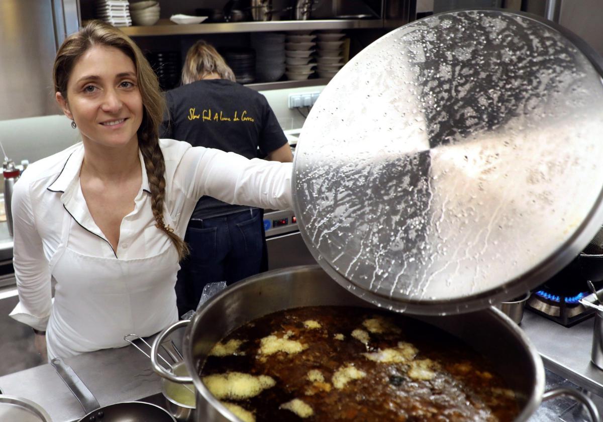 La cocinera gallega Lucía Freitas.