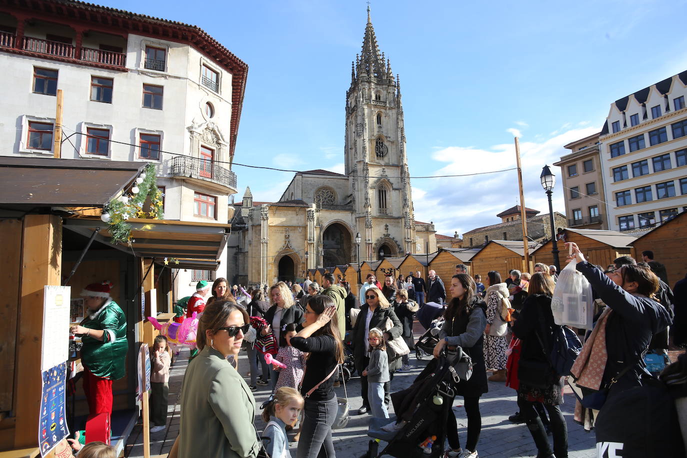 Asturias, abarrotada por el puente