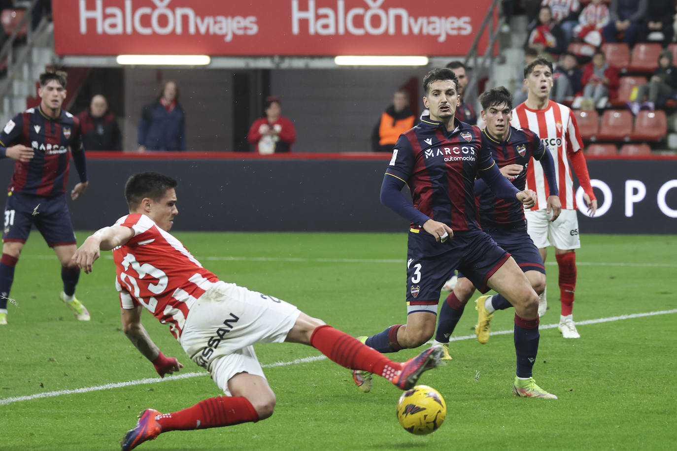 Las mejores jugadas del Sporting - Levante