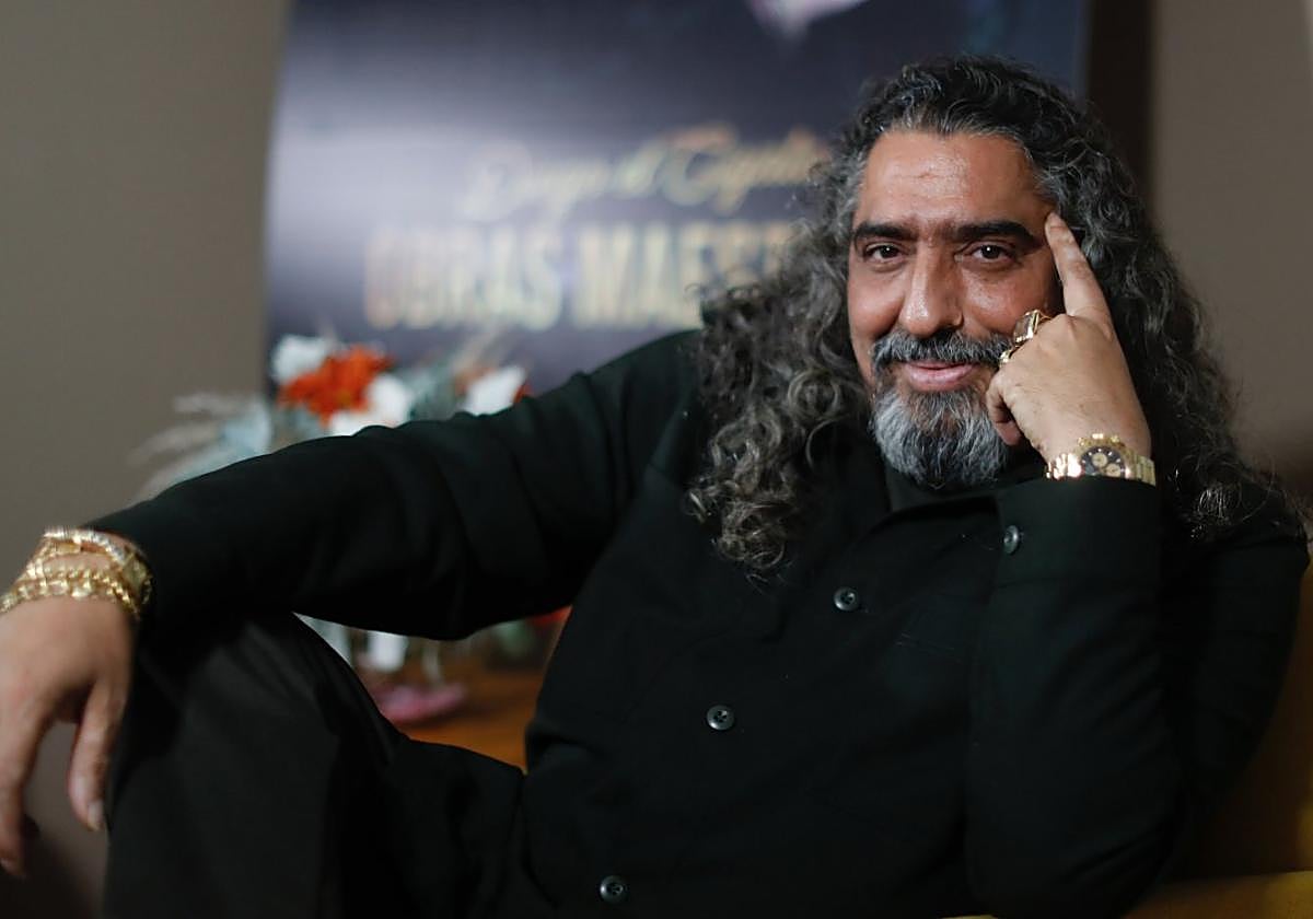 Diego 'El Cigala' estará el sábado en la Laboral, con sus boleros y también con su flamenco.