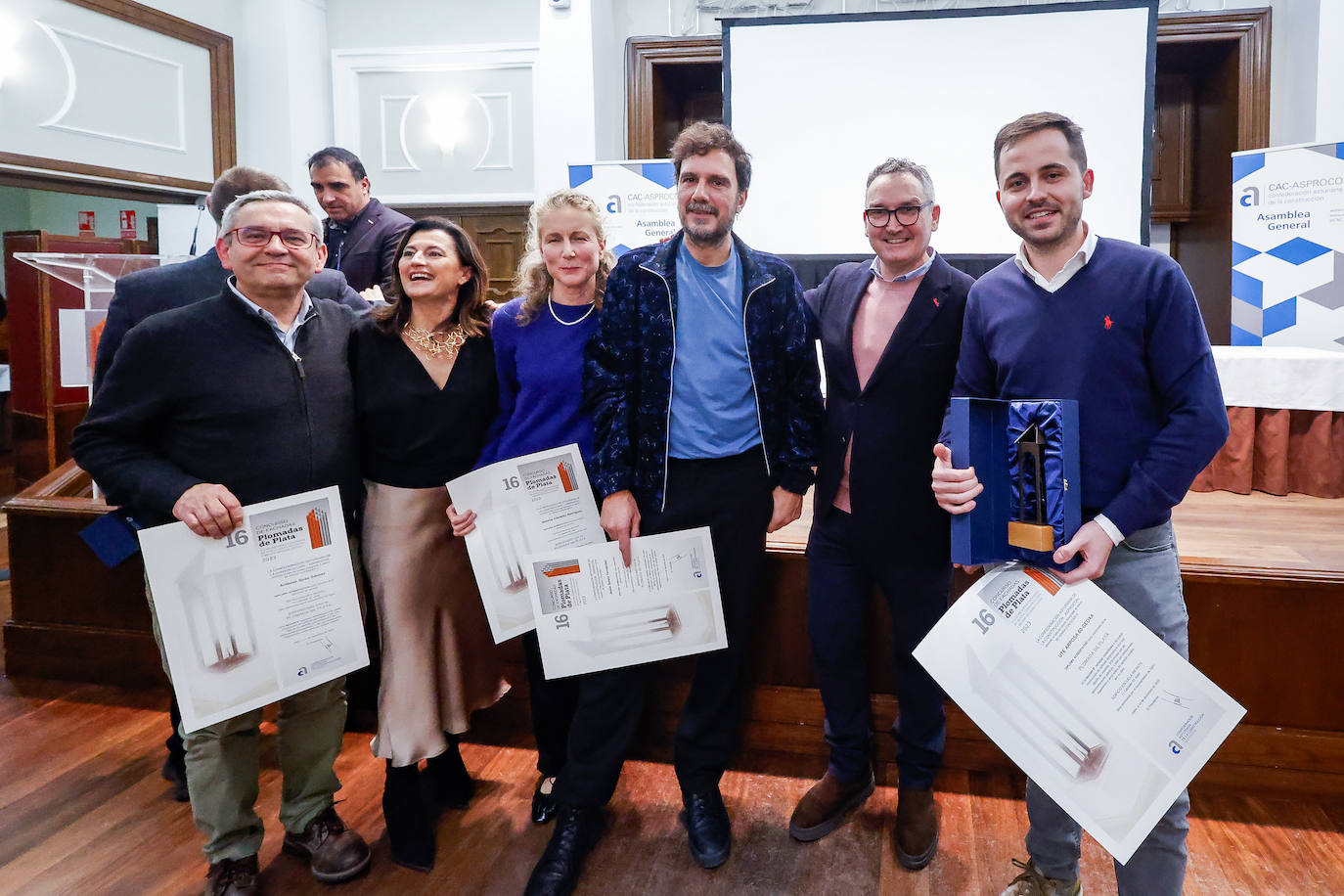 Entrega de los premios Plomadas de Plata