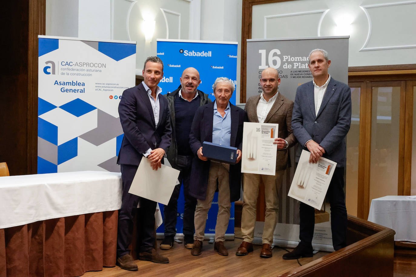 Entrega de los premios Plomadas de Plata