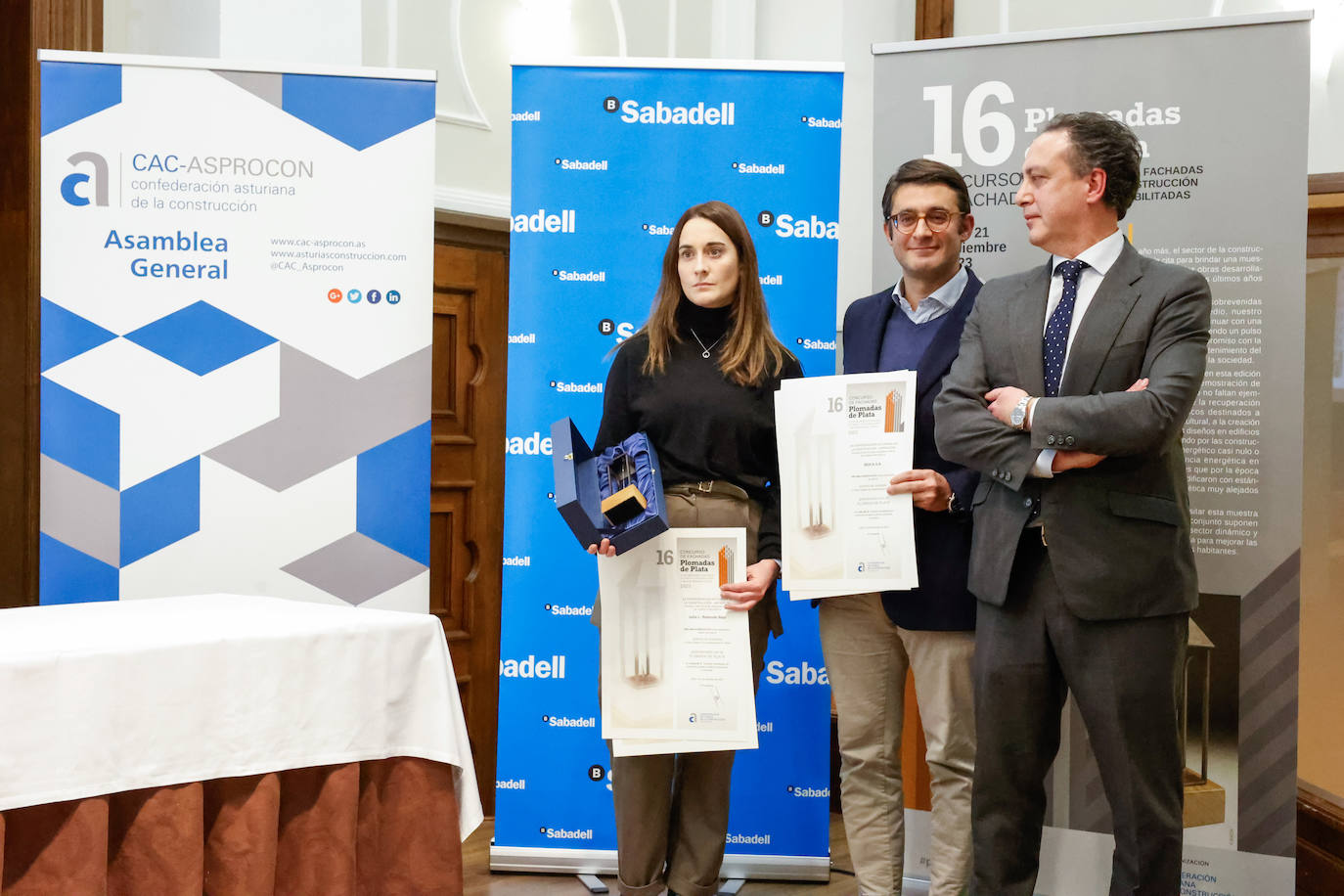 Entrega de los premios Plomadas de Plata