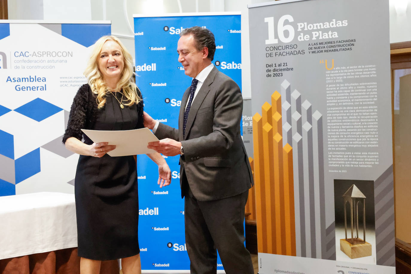 Entrega de los premios Plomadas de Plata