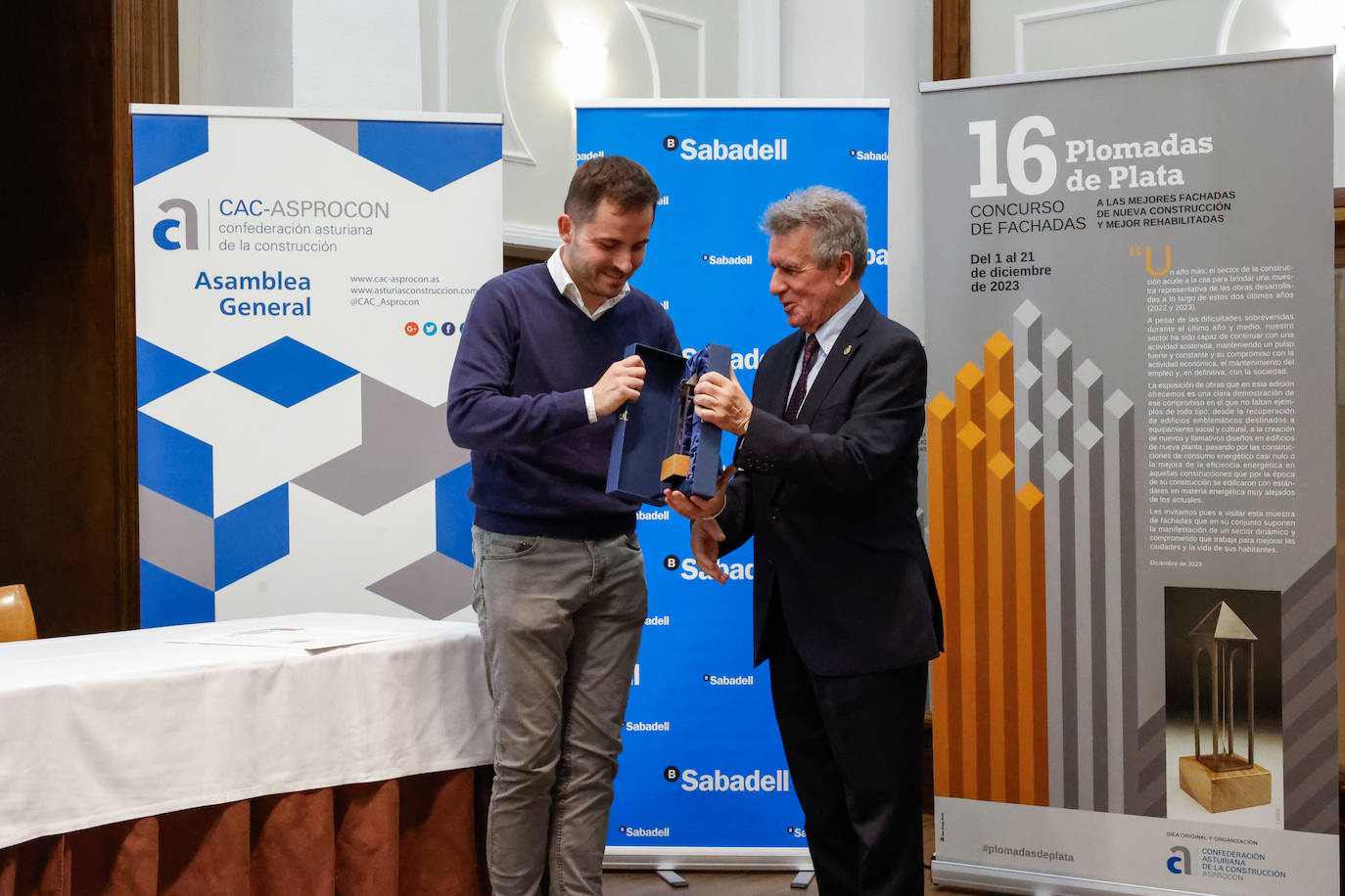 Entrega de los premios Plomadas de Plata