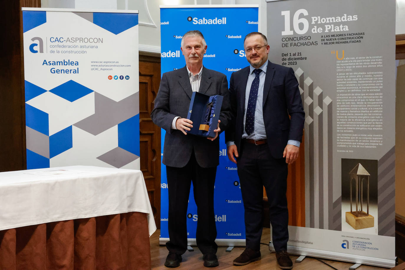 Entrega de los premios Plomadas de Plata