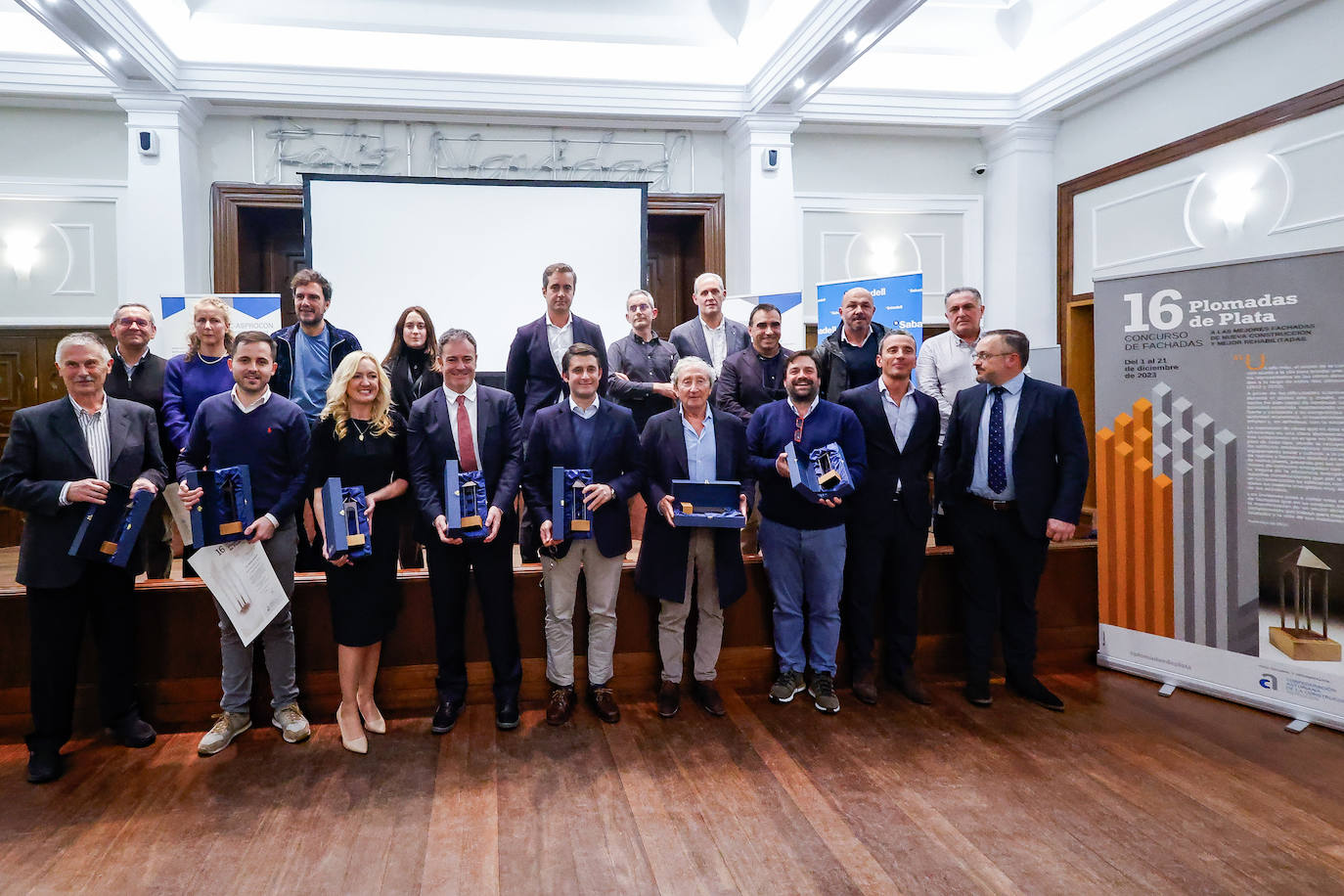 Entrega de los premios Plomadas de Plata