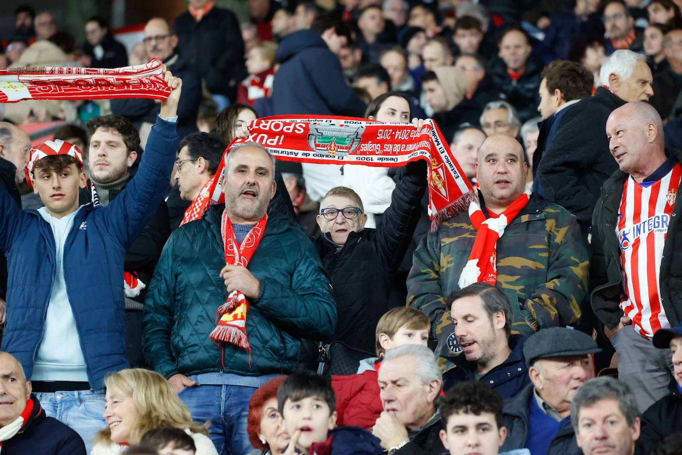 ¿Estuviste viendo el Sporting - Leganés? ¡Búscate en las fotos de El Molinón!