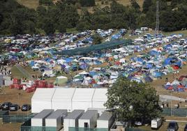 Campamento del Aquasella.