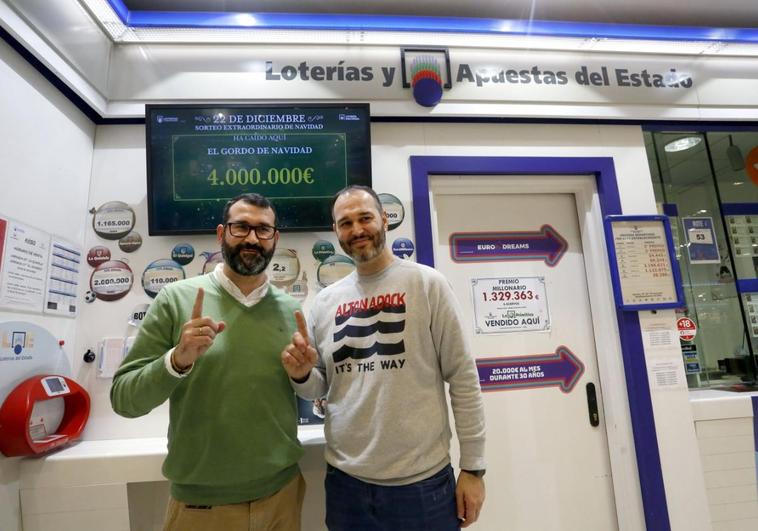 La administración número 30, en El Corte Inglés, también vendió un décimo del primer premio.