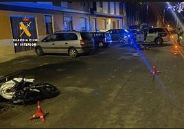 Muere un motorista de 43 años en un accidente de tráfico en Aller