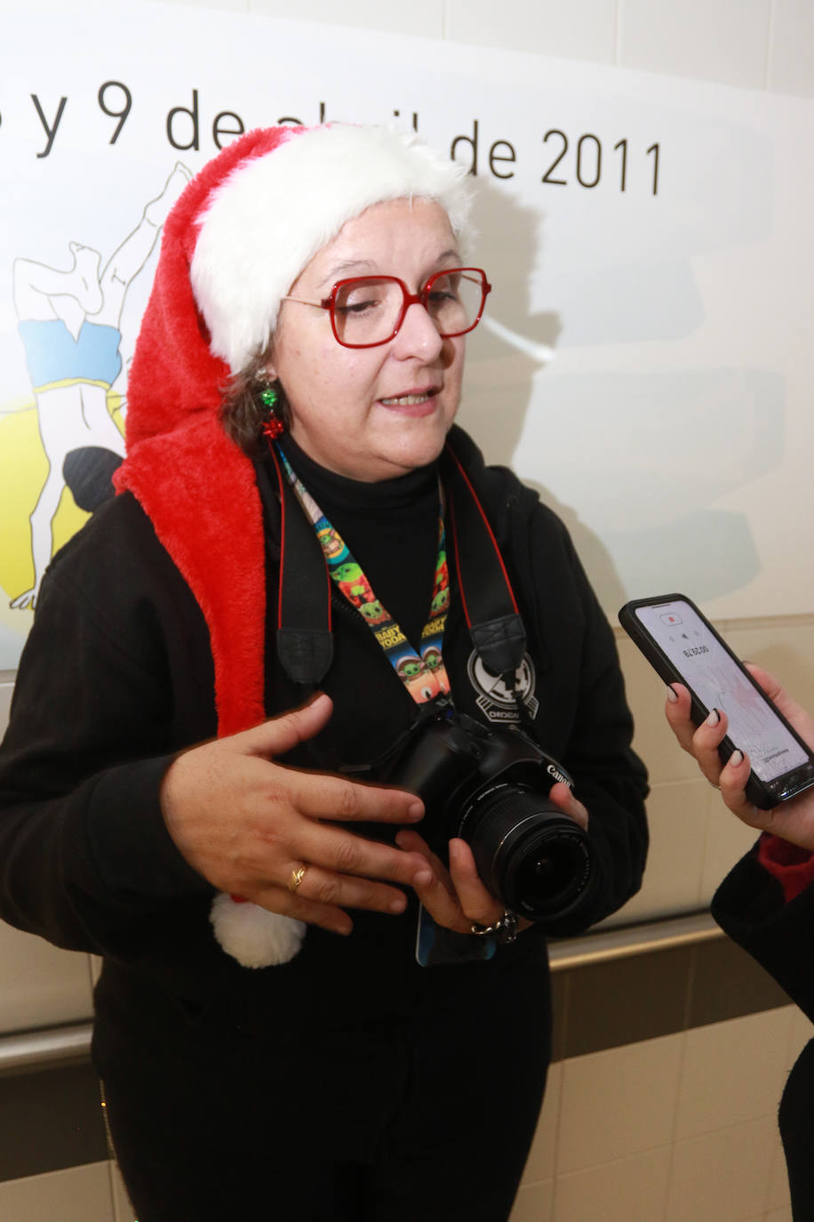 El hospital de Cabueñes se llena de &#039;fuerza&#039; por Navidad