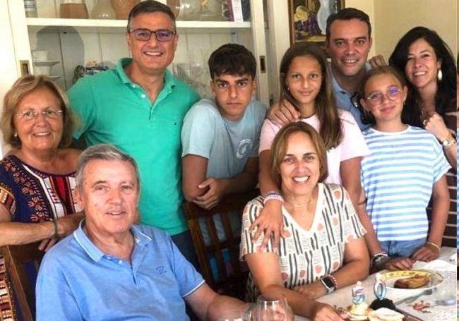 La familia Carcedo al completo.