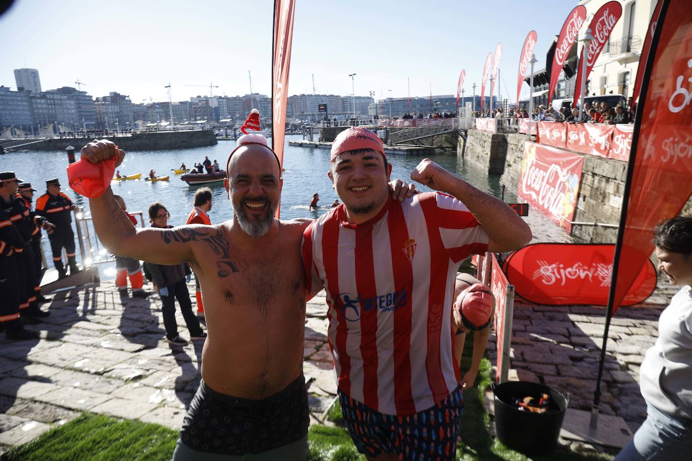 Las imágenes de la Travesía de Navidad en Gijón