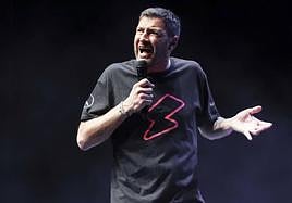 Actuación de Joaquín Pajarón en el NIemeyer el pasado mes de abril.