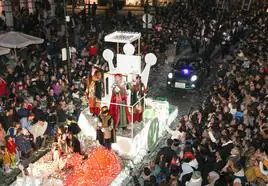 Cablagata de Reyes en Gijón el pasado año.