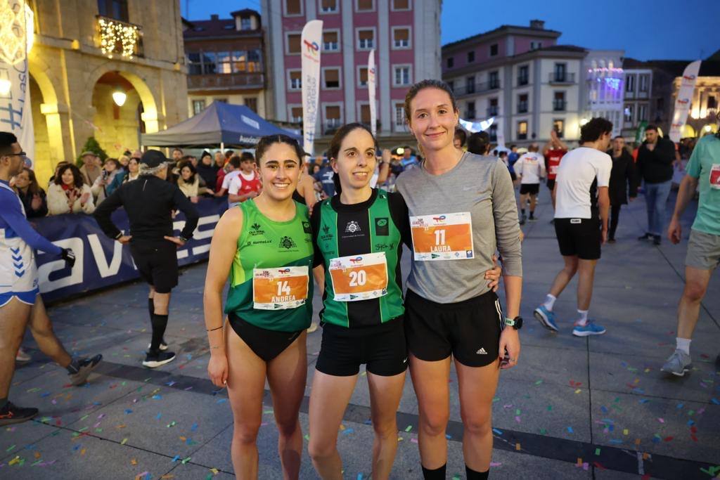 María Suárez, Andrea Trigo, y Laura Durán