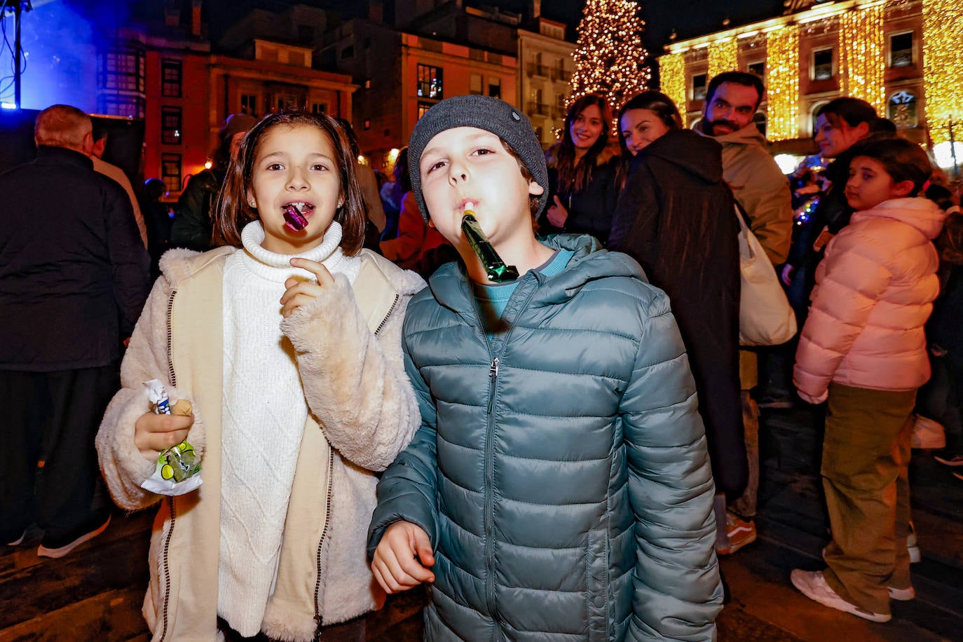 Las pequecampanadas triunfan en Gijón