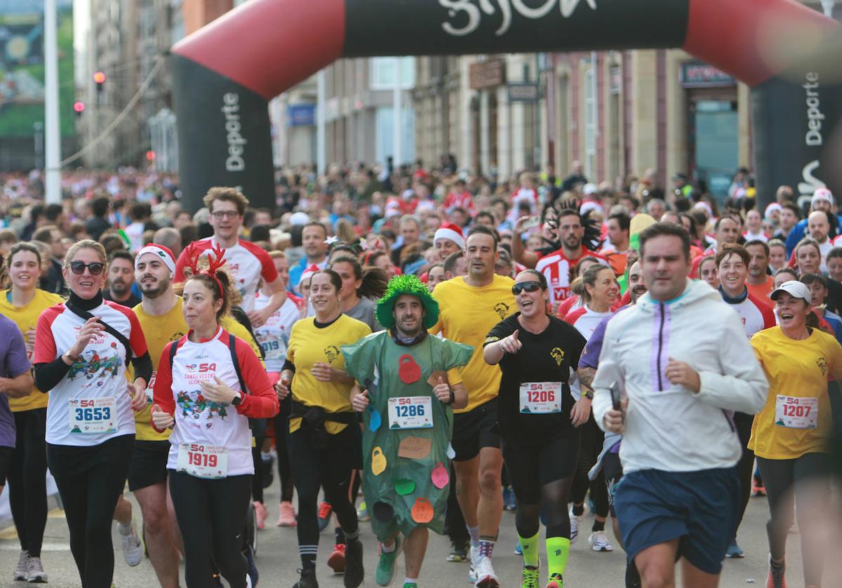 ¿Corriste la San Silvestre de Gijón? ¡Búscate en las fotos!