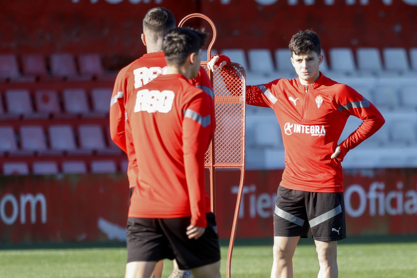 Fotos: Entrenamiento del Sporting (02/01/23)