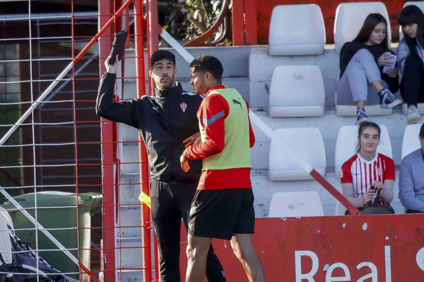 Fotos: Entrenamiento del Sporting (02/01/23)