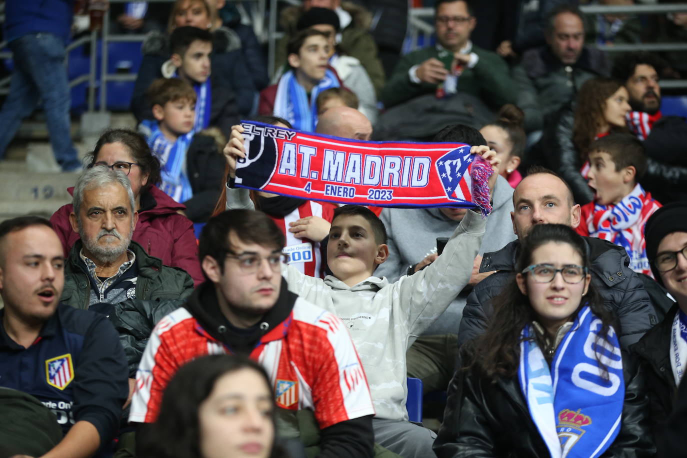 Fotos: ¿Estuviste en el Real Oviedo - Atlético de Madrid? ¡Búscate!