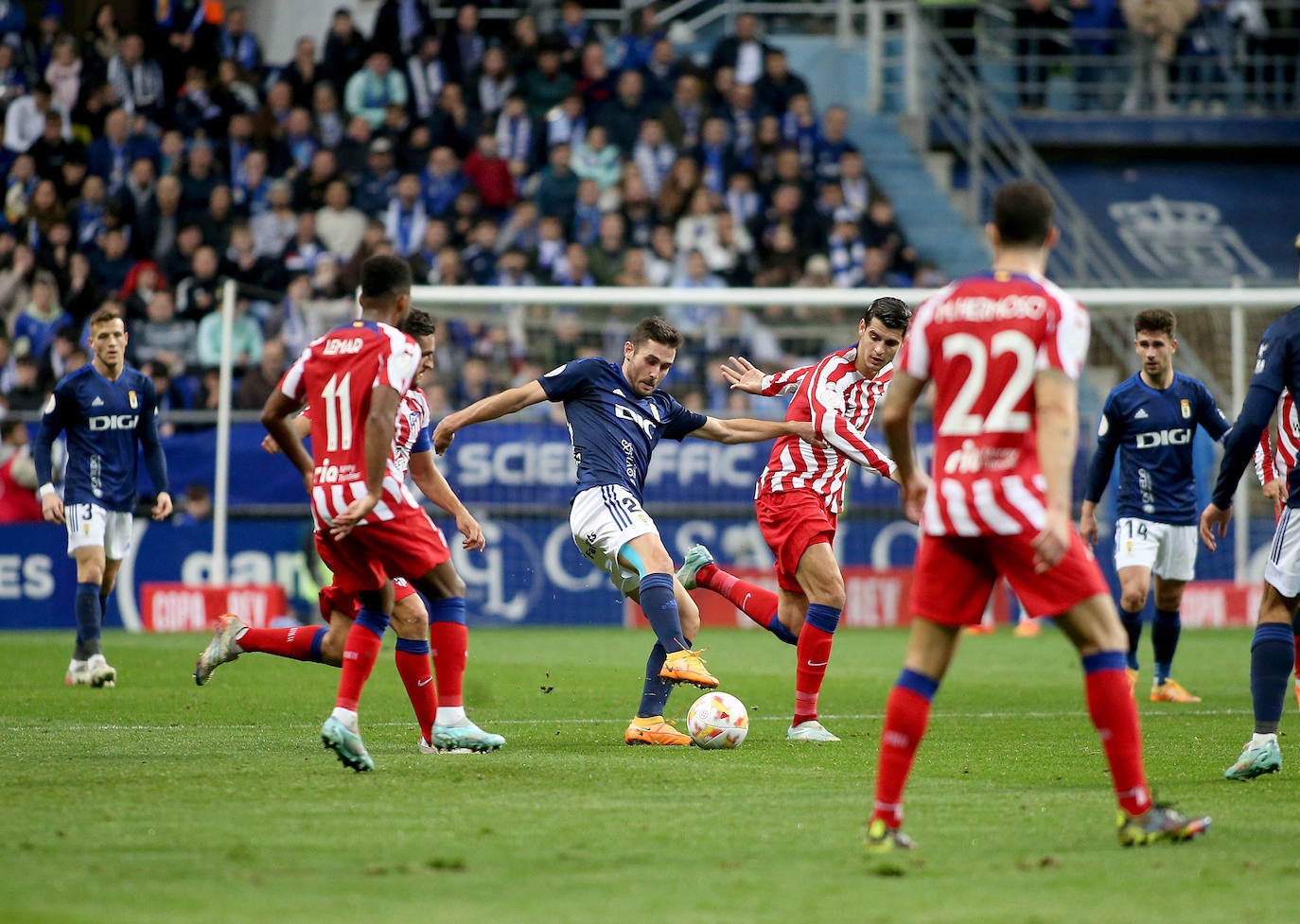 Fotos: Las mejores jugadas del Real Oviedo - Atlético de Madrid