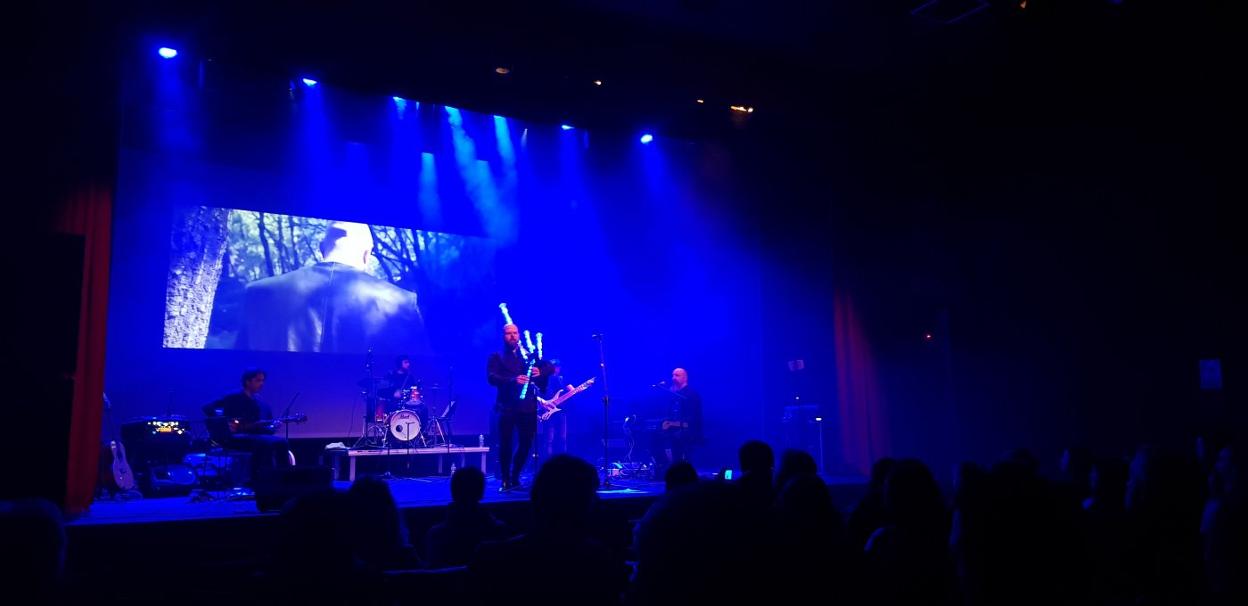 La gaita LED acaparó buena parte del protagonismo del evento. 