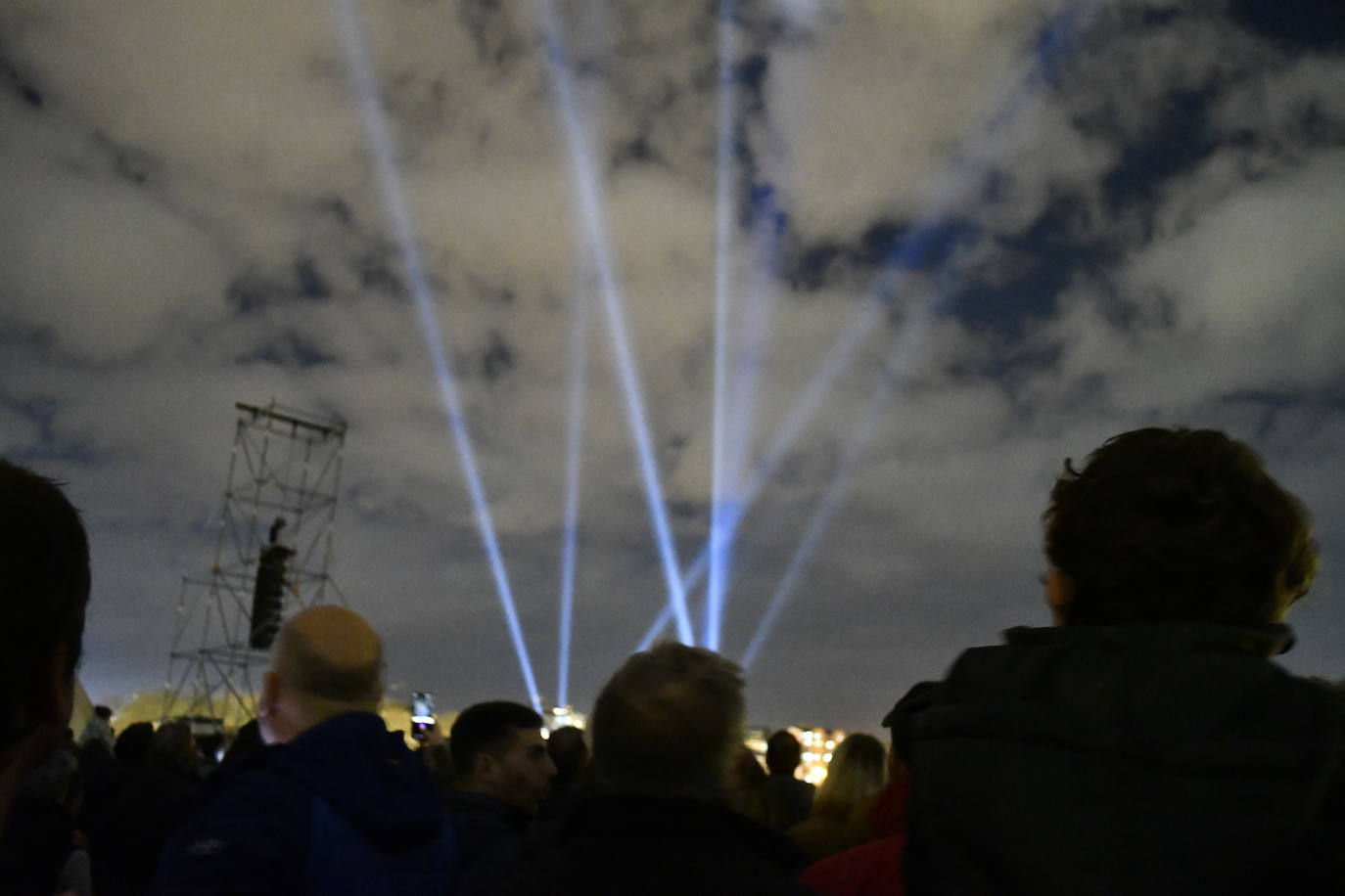 Fotos: Una coreografía de luces de colores e ilusión