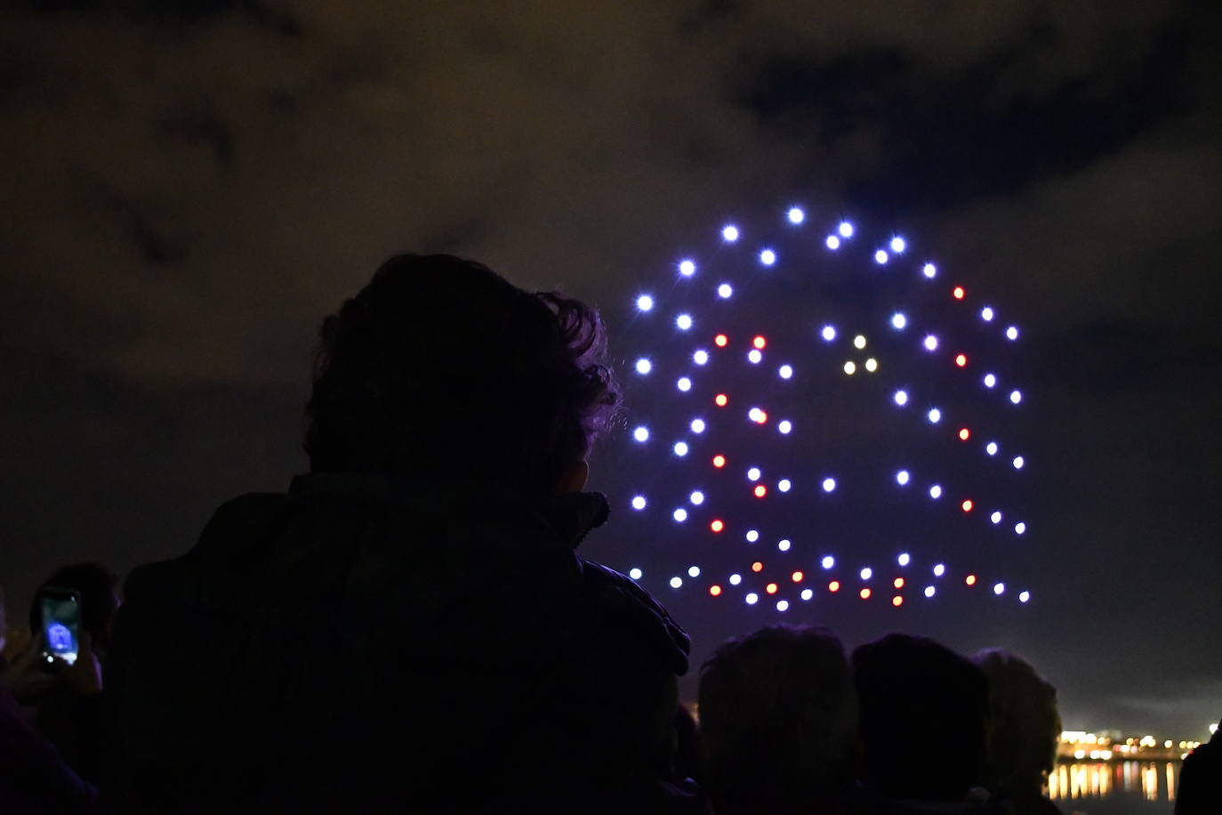 Fotos: Una coreografía de luces de colores e ilusión