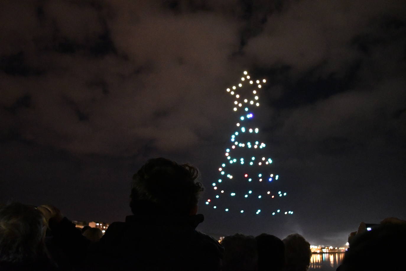 Fotos: Una coreografía de luces de colores e ilusión