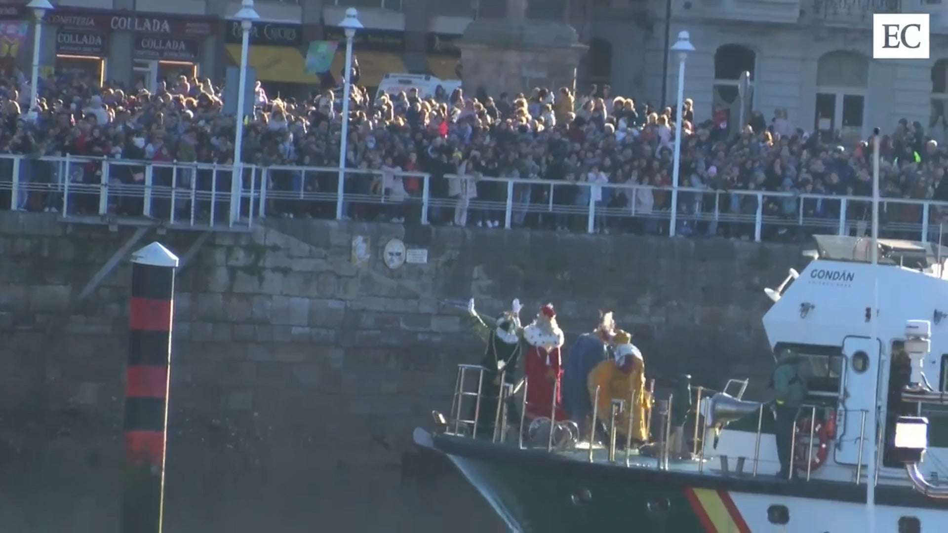 SS. MM Los Reyes Magos ya están en Gijón con un mensaje muy especial