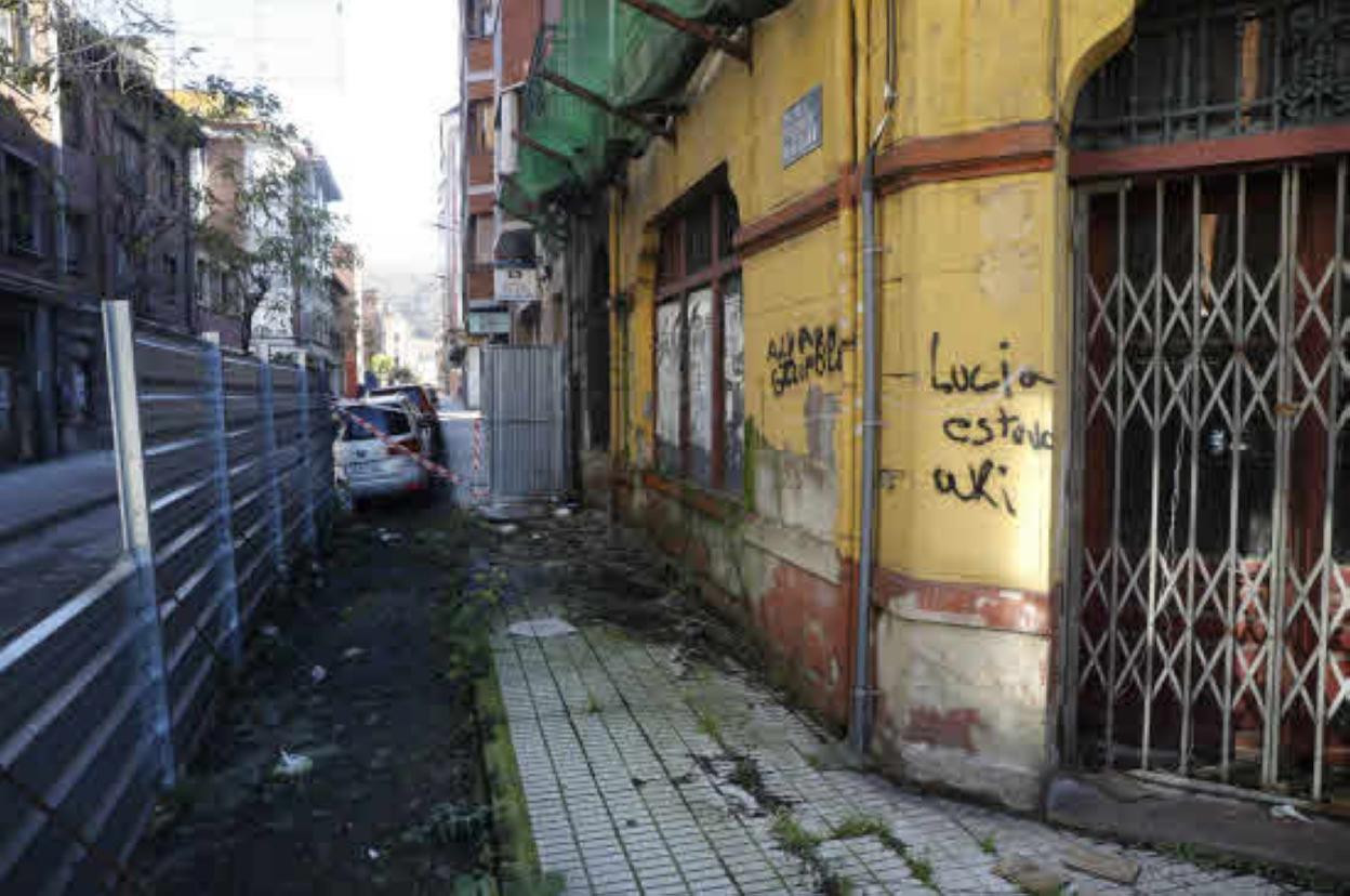 El actual deterioro del edificio de Casa Viña es constatable. 
