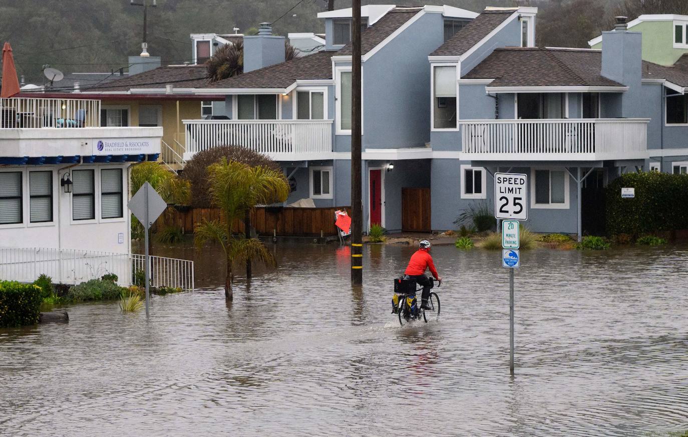 Fotos: La devastadora tormenta en California: al menos 14 muertos por las lluvias