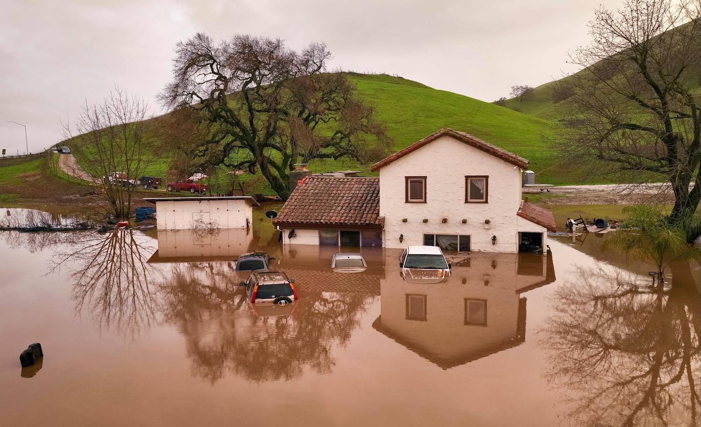 Fotos: La devastadora tormenta en California: al menos 14 muertos por las lluvias