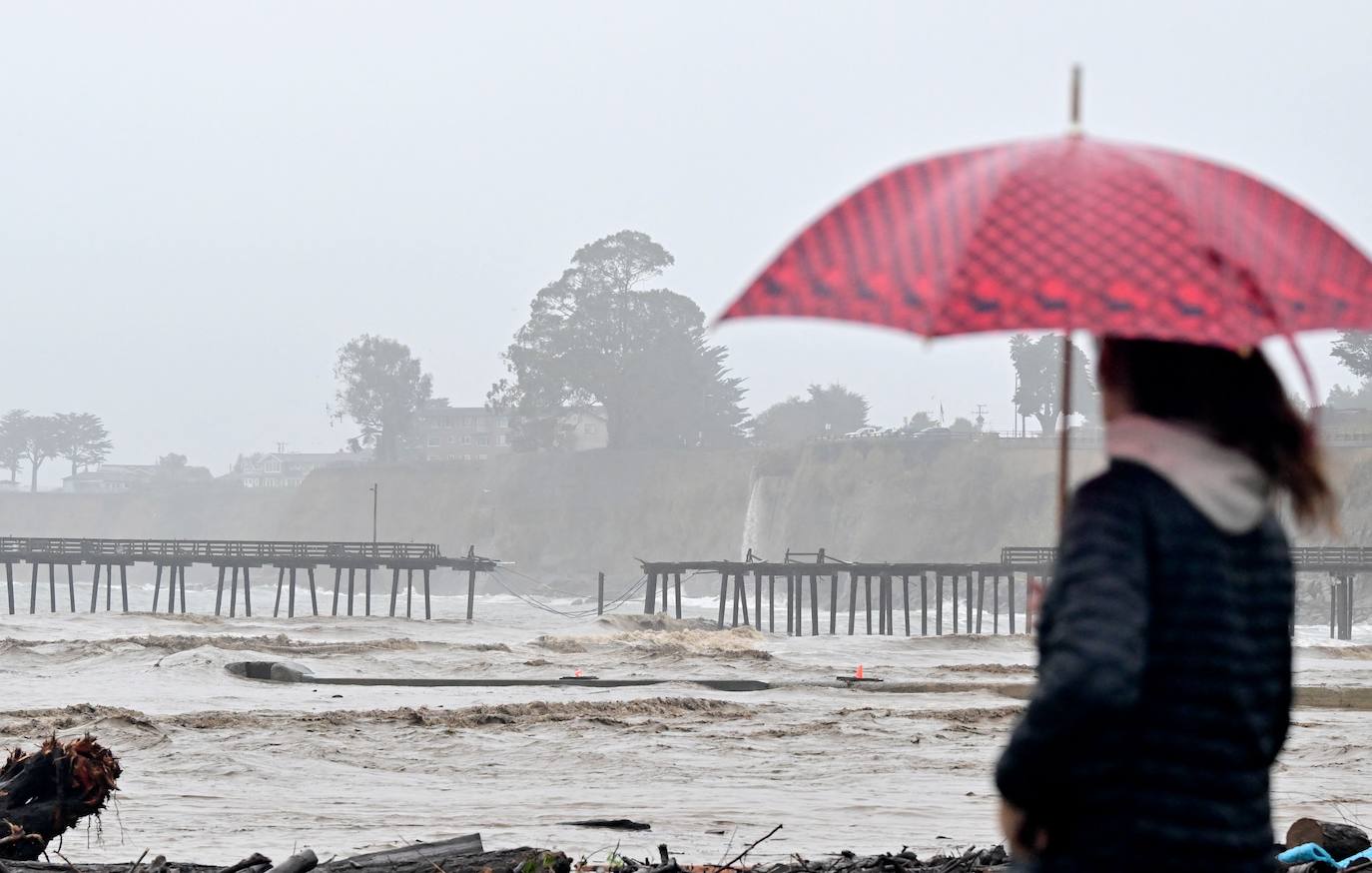 Fotos: La devastadora tormenta en California: al menos 14 muertos por las lluvias