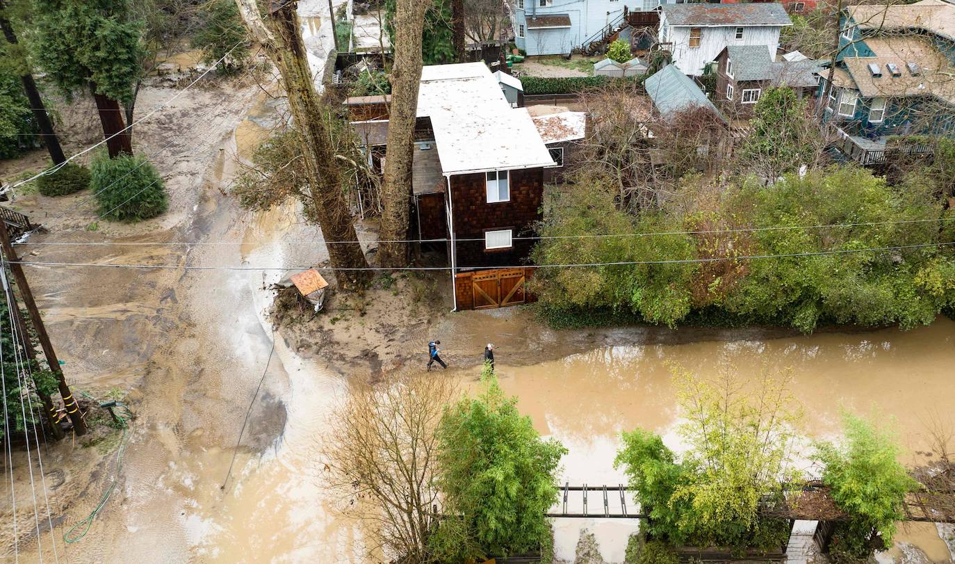 Fotos: La devastadora tormenta en California: al menos 14 muertos por las lluvias